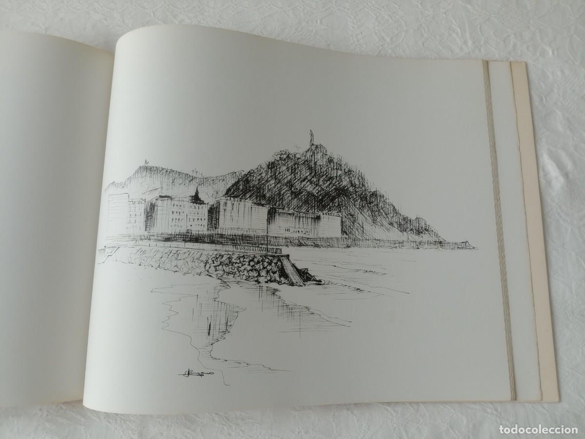 Libros de segunda mano: Libro San Sebasti&aacute;n en dibujos de Eladio Jimeno - Foto 11