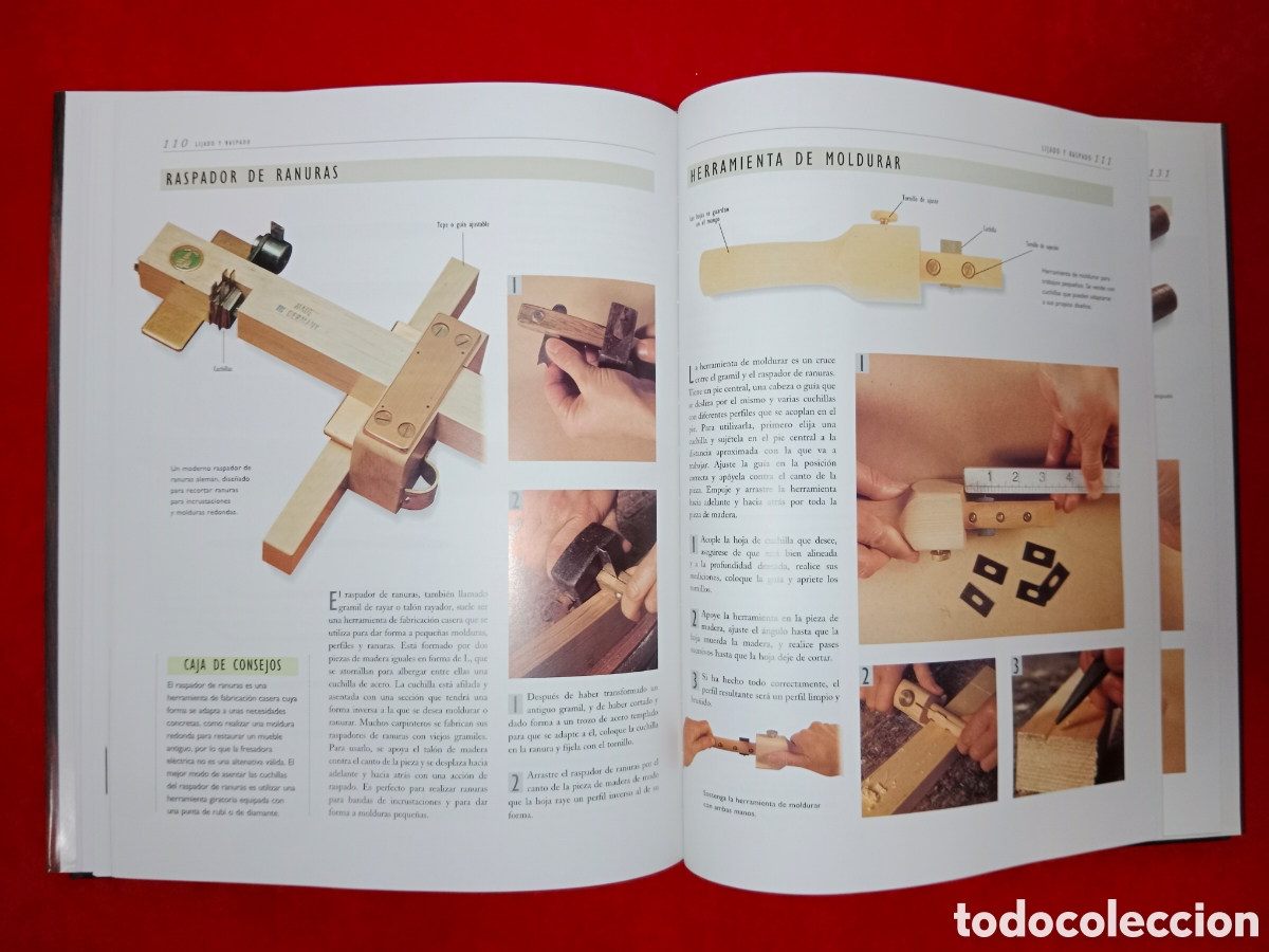 Libros de segunda mano: T&Eacute;CNICAS DE CARPINTER&Iacute;A TRADICIONAL, ALAN Y GILL BRIDGEWATER, PRIMERA EDICI&Oacute;N - Foto 5