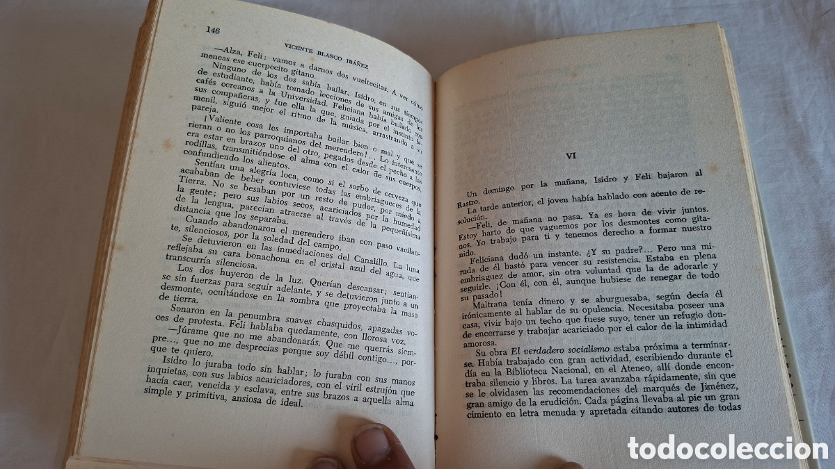 Libros de segunda mano: LA HORDA. Vicente Blasco Ib&aacute;&ntilde;ez - Foto 4