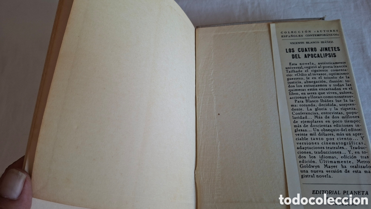 Libros de segunda mano: LA HORDA. Vicente Blasco Ib&aacute;&ntilde;ez - Foto 5