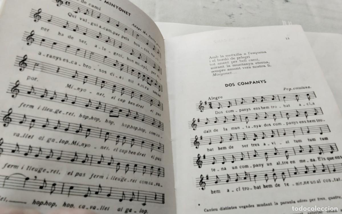 Libros de segunda mano: LIBRO &rdquo;CAN&Ccedil;ONS PER AL POBLE&rdquo; , JUVENTUD ACCIO CATOLICA A&Ntilde;O 1957 , - Foto 7