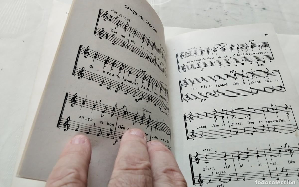 Libros de segunda mano: LIBRO &rdquo;CAN&Ccedil;ONS PER AL POBLE&rdquo; , JUVENTUD ACCIO CATOLICA A&Ntilde;O 1957 , - Foto 8