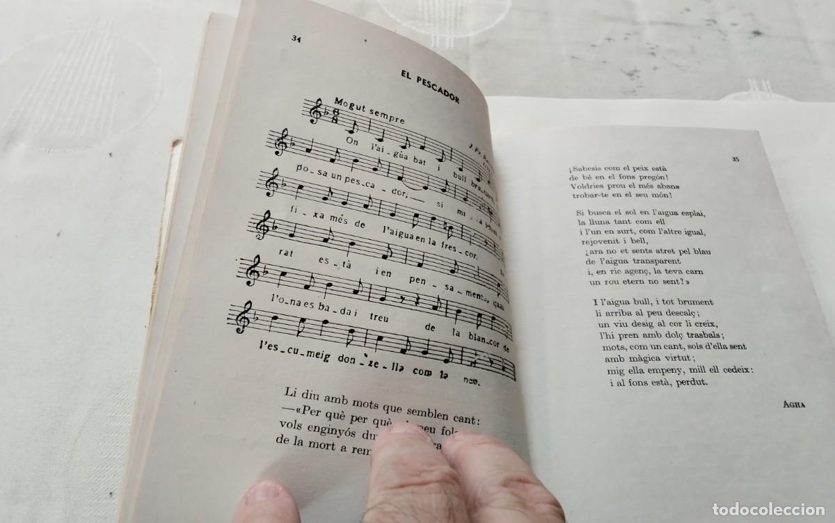 Libros de segunda mano: LIBRO &rdquo;CAN&Ccedil;ONS PER AL POBLE&rdquo; , JUVENTUD ACCIO CATOLICA A&Ntilde;O 1957 , - Foto 9