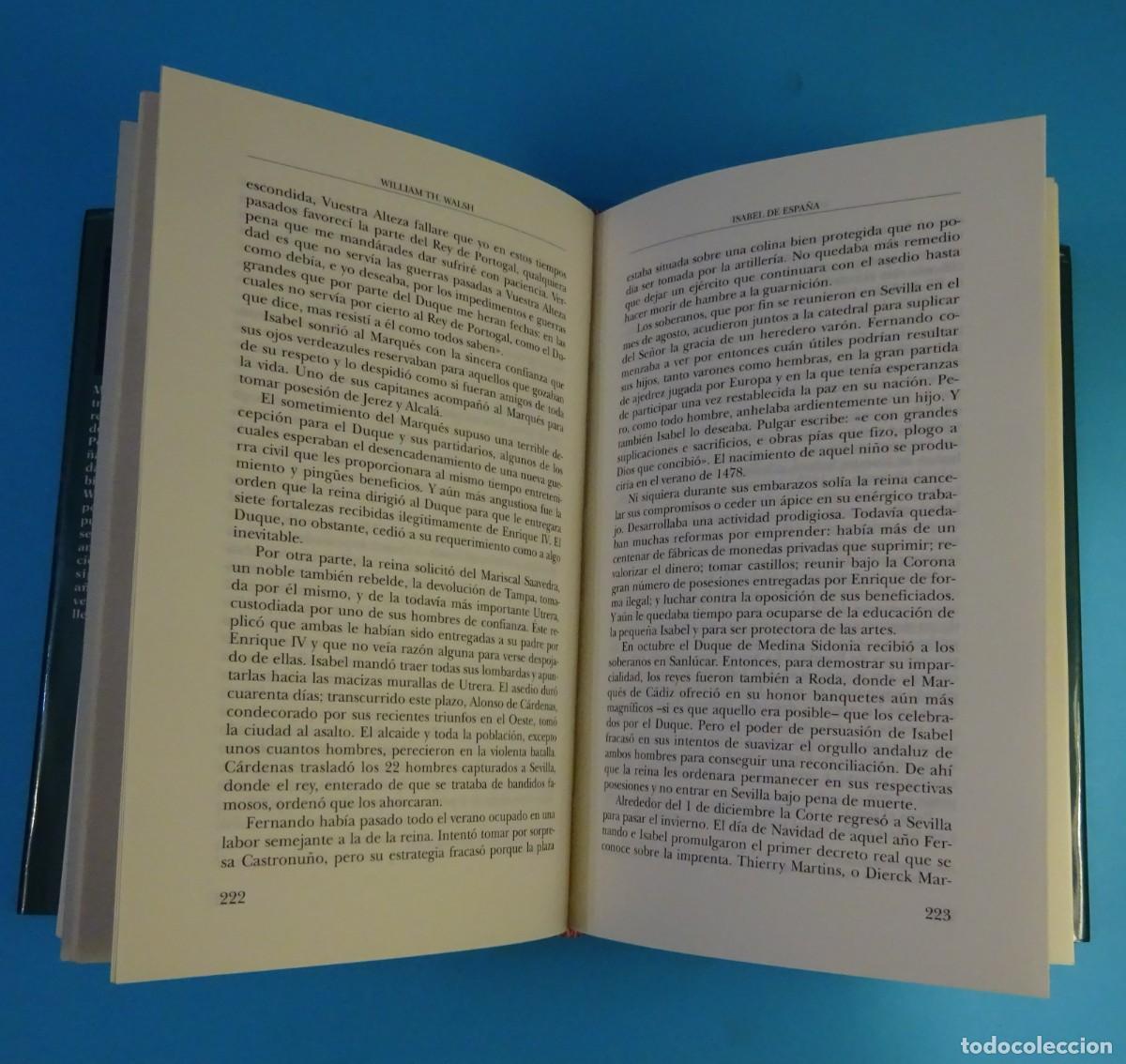 Libros de segunda mano: ISABEL DE ESPA&Ntilde;A. WILLIAM TH. WALSH. EDICIONES PALABRA. 1996 - Foto 4