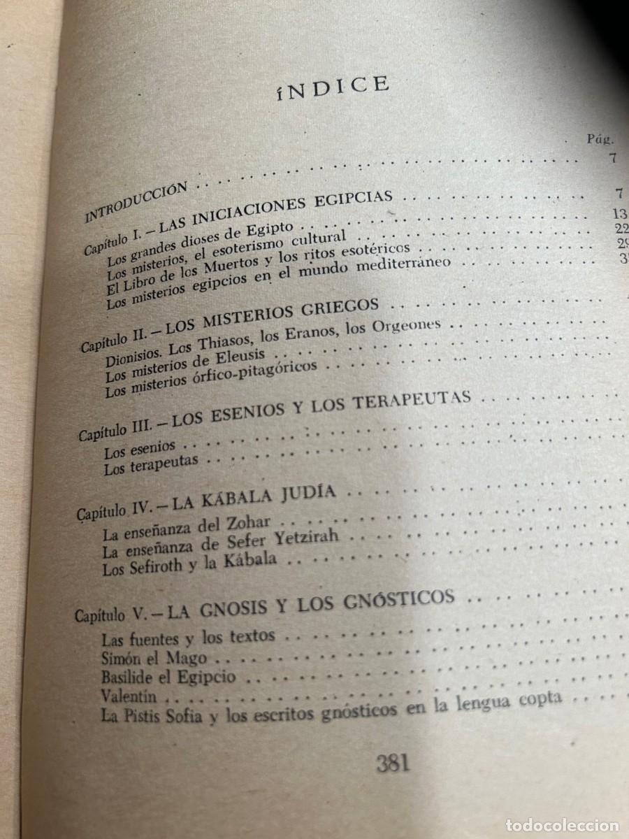 Libros de segunda mano: HISTORIA DE LAS DOCTRINAS ESOTERICAS. Jean Riviere. - Foto 2