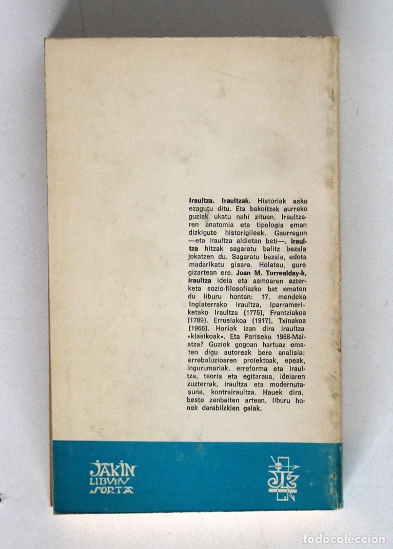 Libros de segunda mano: IRAULTZAZ. Joan Mari Torrealday - Foto 3