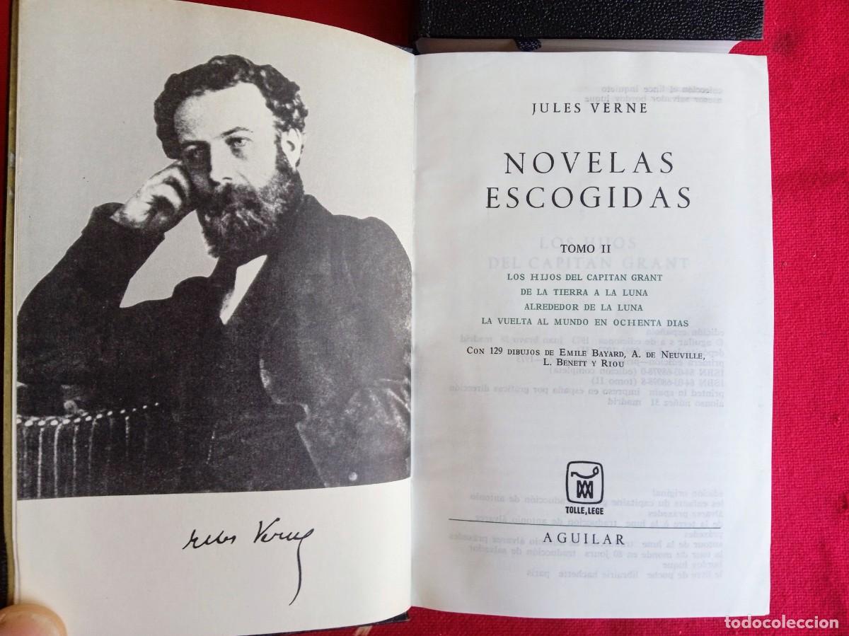 Libros de segunda mano: Libro antiguo Julio Verne Tomo 2 Aguilar - Foto 2