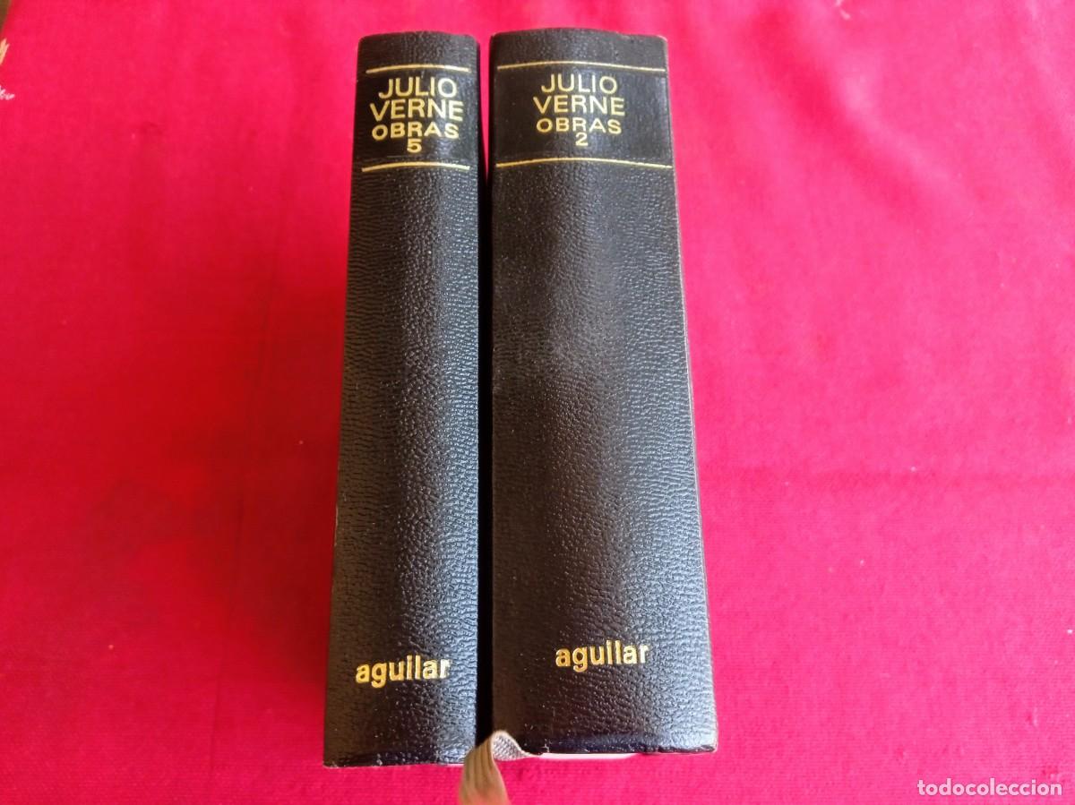 Libros de segunda mano: Libro antiguo Julio Verne Tomo 2 Aguilar - Foto 1