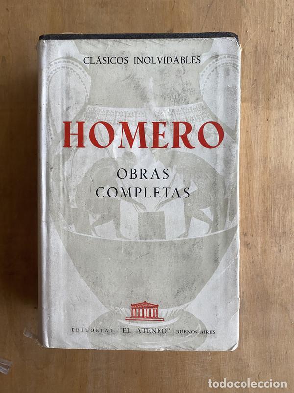 Libros de segunda mano: Obras completas, con sobrecubierta - Homero - Foto 1