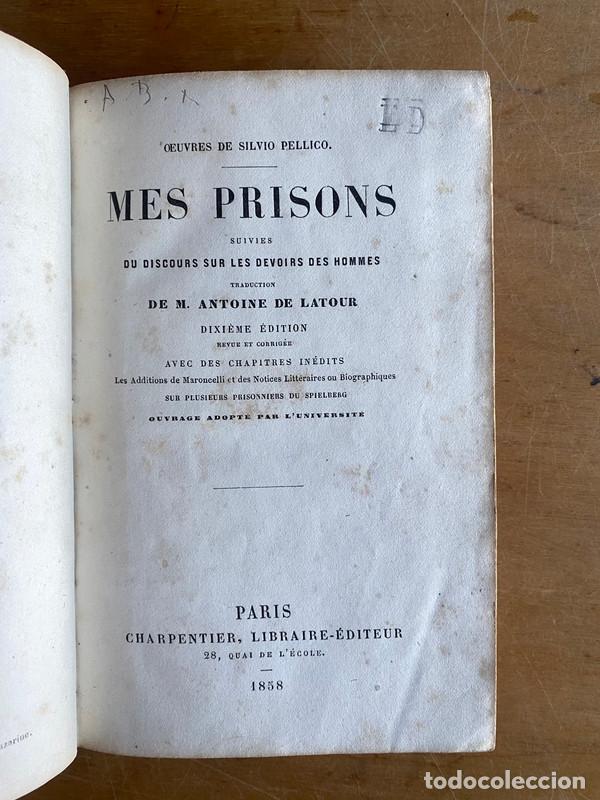 Libros de segunda mano: Mes prisons - Pellico Silvio - Foto 1