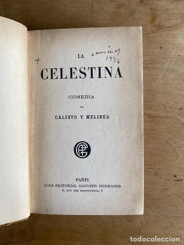 Libros de segunda mano: La celestina. Comedia de Calixto y Melibea - Rojas - Foto 1