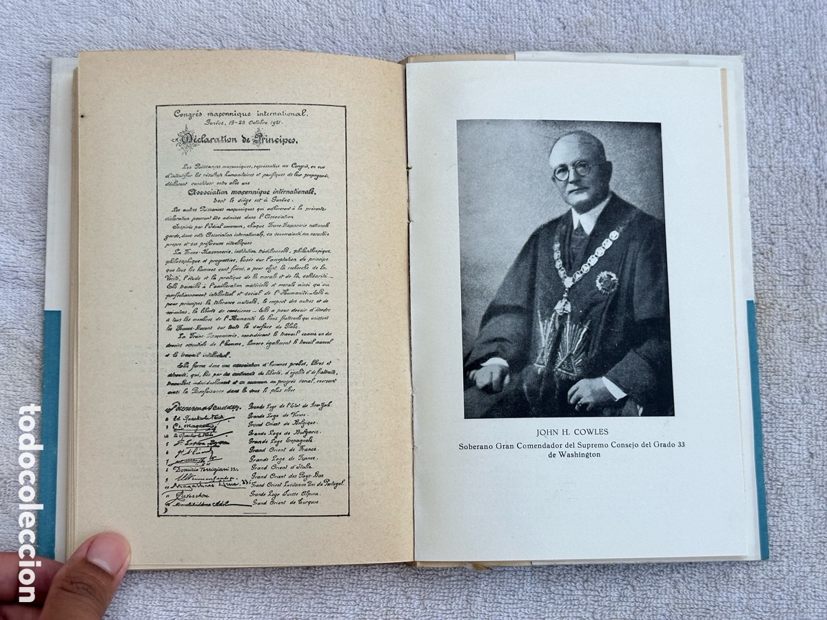 Libros de segunda mano: LIBRO LO QUE ESPA&Ntilde;A DEBE A LA MASONERIA- EDUARDO COMIN - 1951 - Foto 12