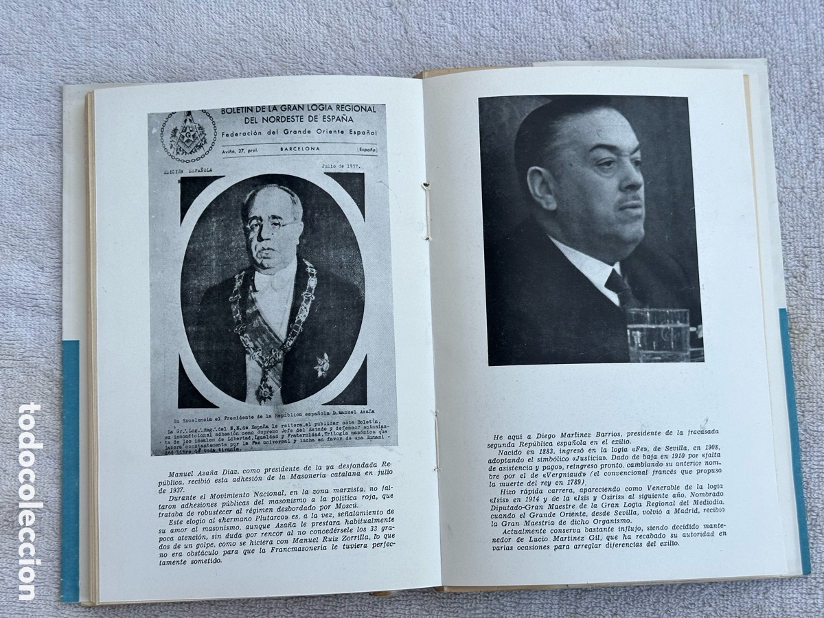 Libros de segunda mano: LIBRO LO QUE ESPA&Ntilde;A DEBE A LA MASONERIA- EDUARDO COMIN - 1951 - Foto 13