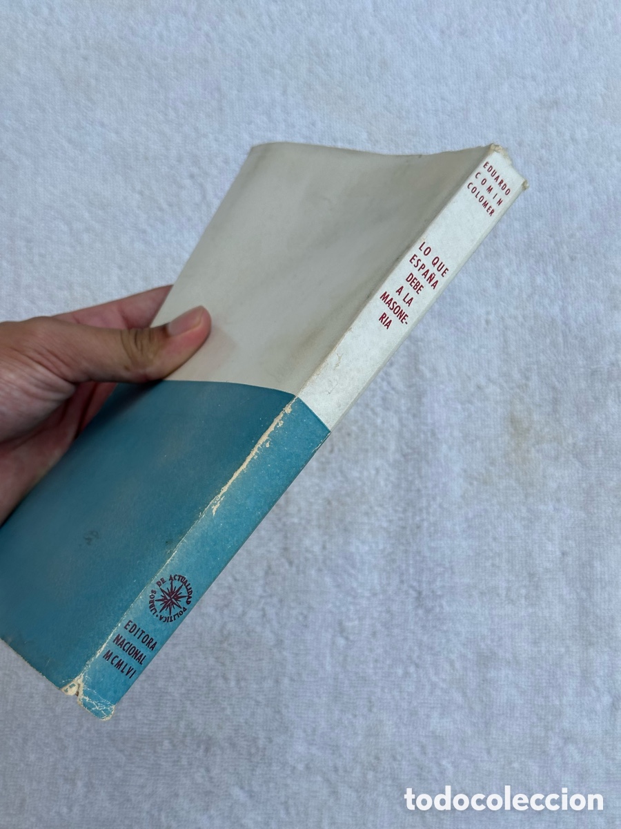 Libros de segunda mano: LIBRO LO QUE ESPA&Ntilde;A DEBE A LA MASONERIA- EDUARDO COMIN - 1951 - Foto 17