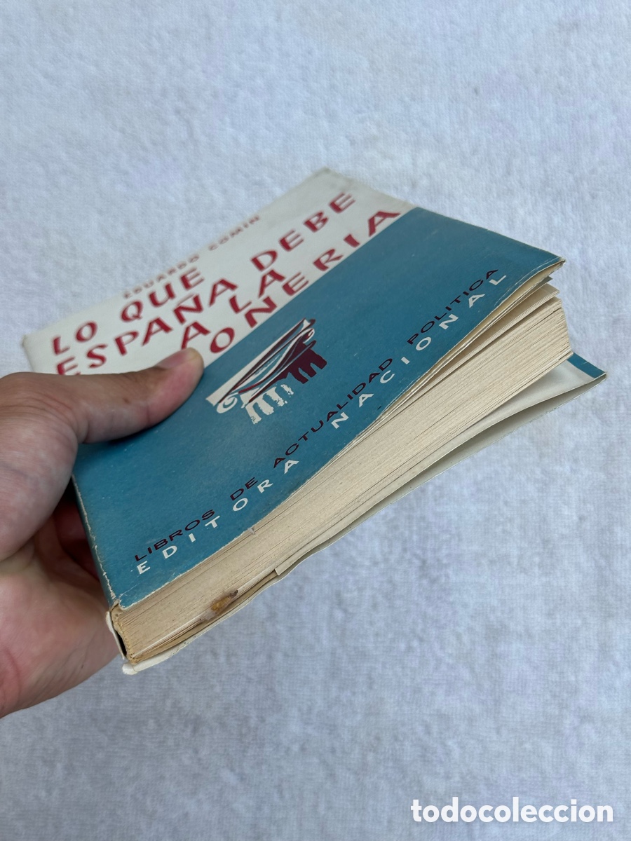 Libros de segunda mano: LIBRO LO QUE ESPA&Ntilde;A DEBE A LA MASONERIA- EDUARDO COMIN - 1951 - Foto 20