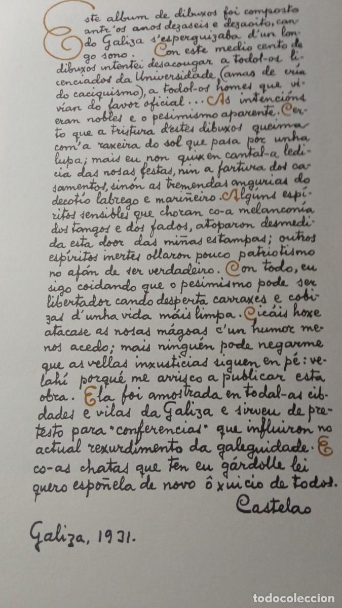 Libros de segunda mano: NOS - CASTELAO (FACSIMIL) - Foto 2
