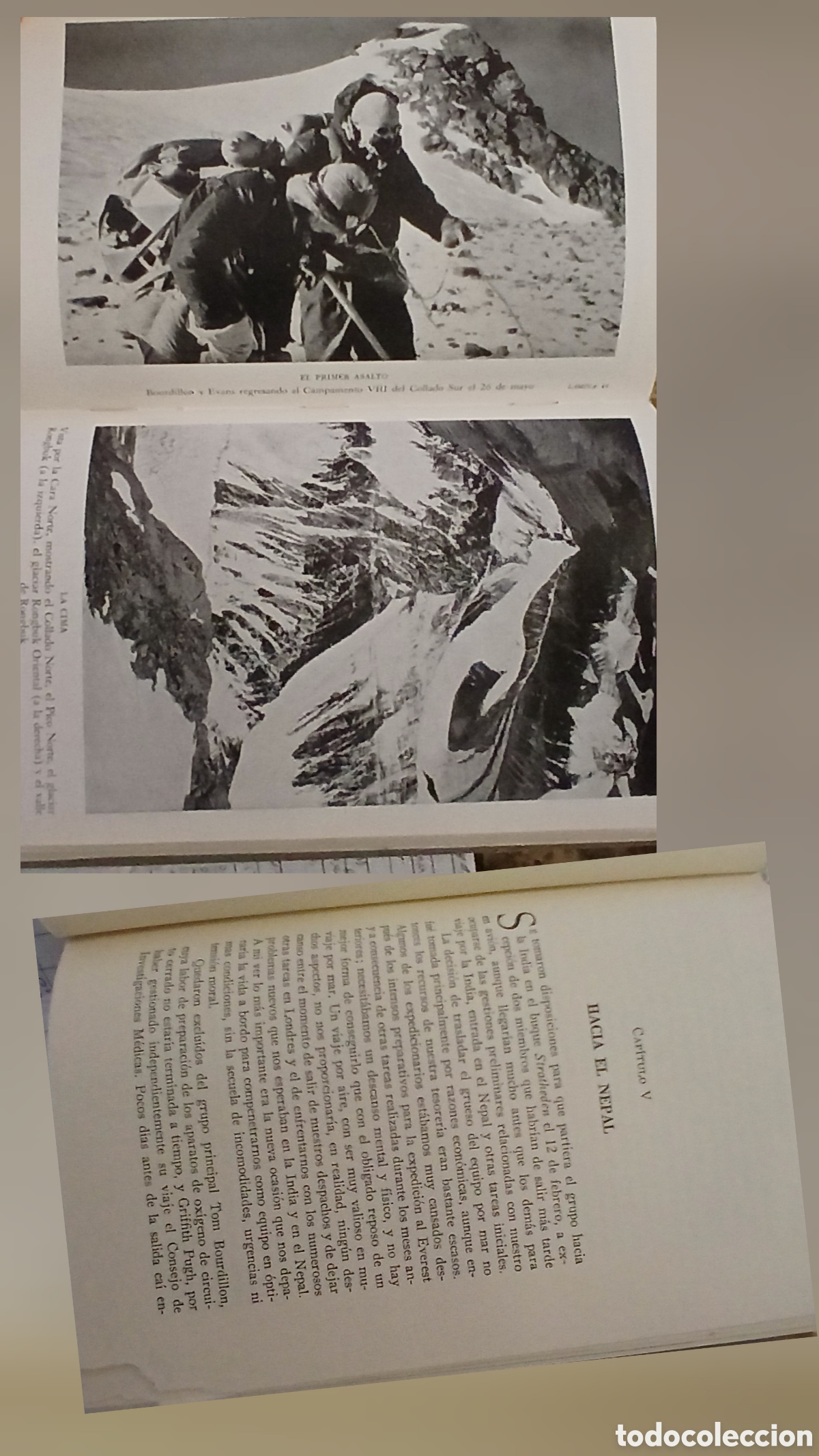Libros de segunda mano: La Ascension al everest, John Hunt - Foto 4