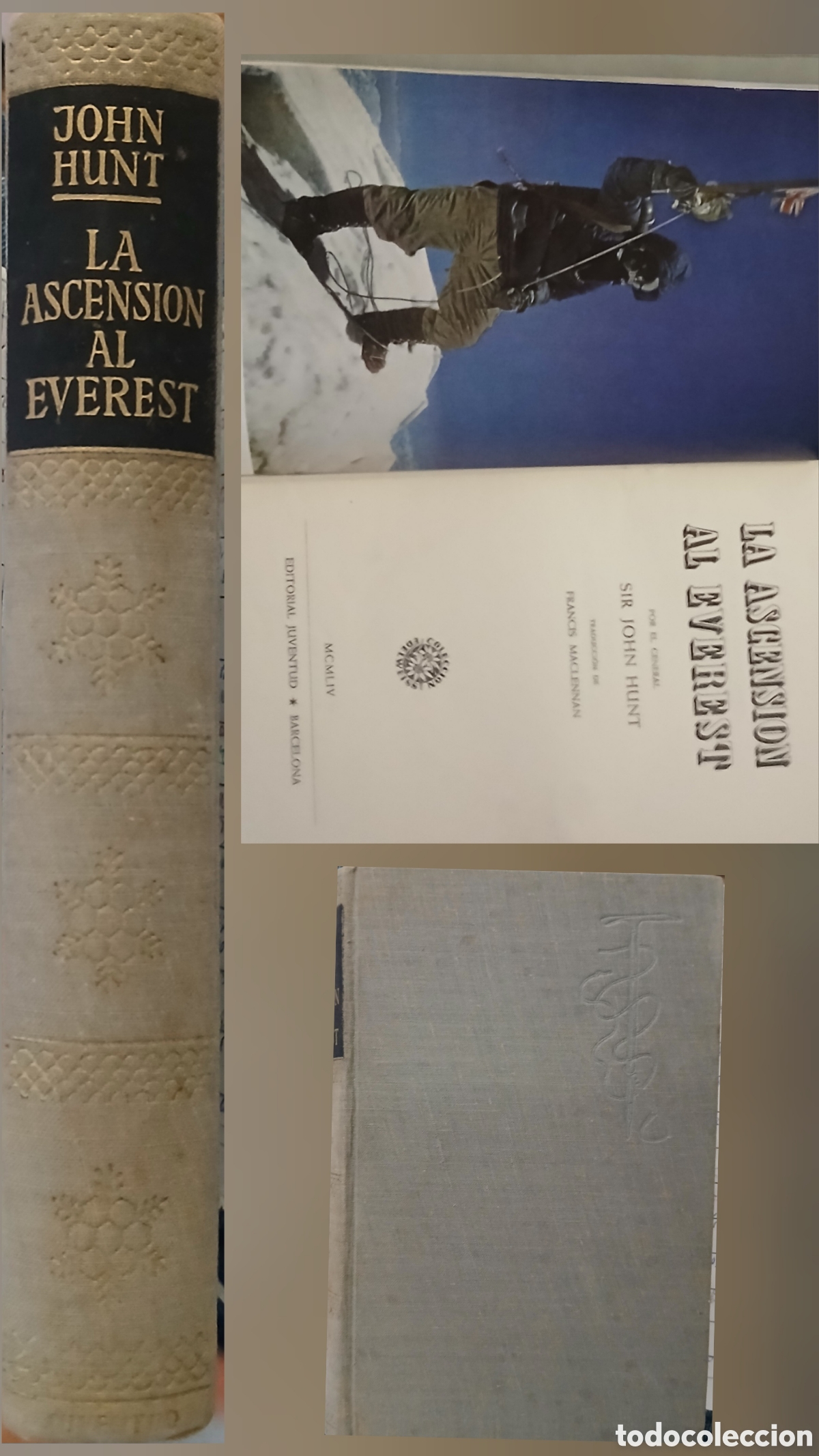Libros de segunda mano: La Ascension al everest, John Hunt - Foto 1