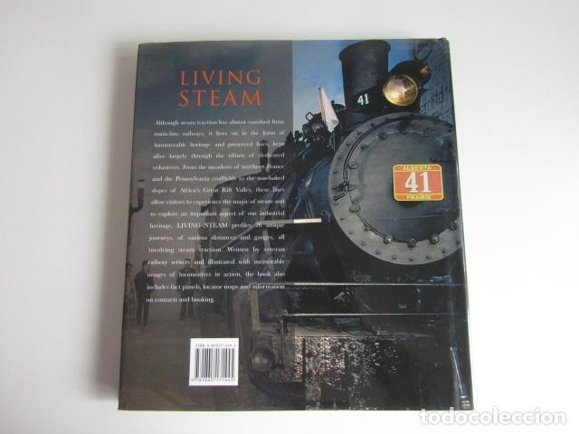Libros de segunda mano: DIFICIL LIBRO TRENES INGLES &rdquo;Living Steam by Anthony Lambert &rdquo; - Foto 2