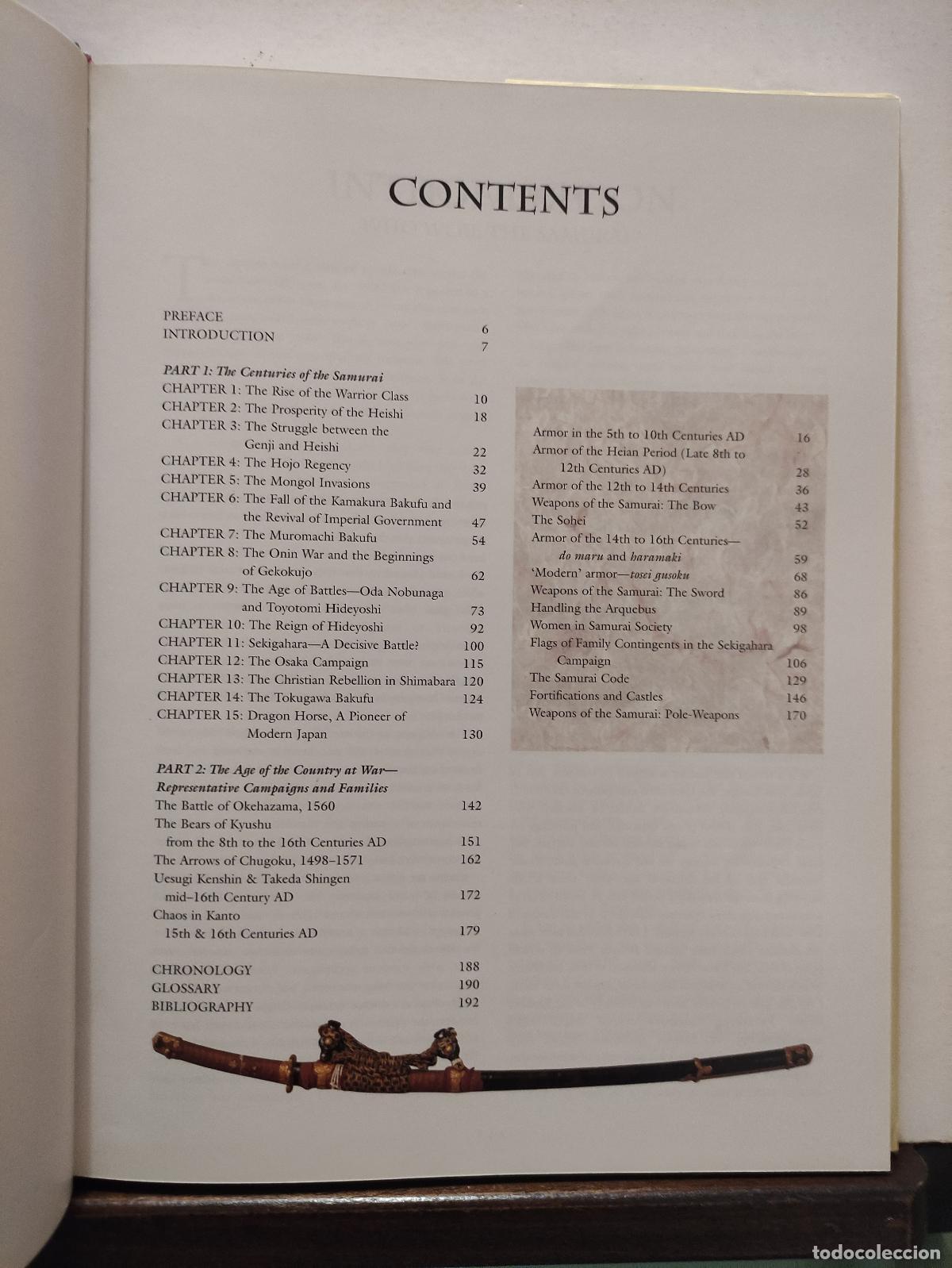 Libros de segunda mano: SAMURAI - AN ILLUSTRATED HISTORY - MITSUO KURE - Foto 5