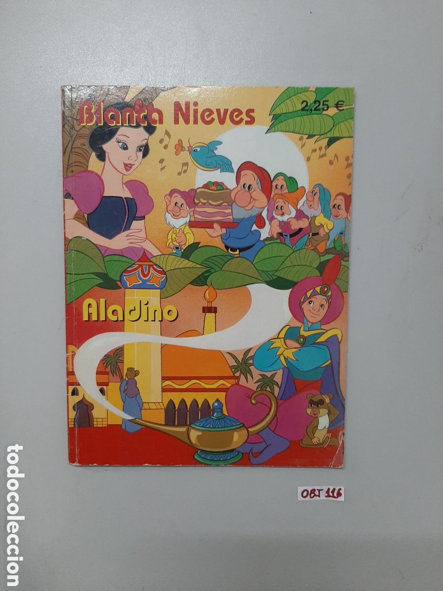 Libros de segunda mano: Blancanieves/Aladino libro infantil - Foto 1