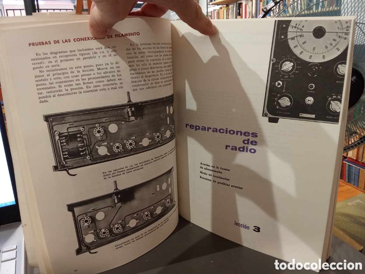 Libros de segunda mano: Reparaciones de radio - Apha - 1973 - Foto 3