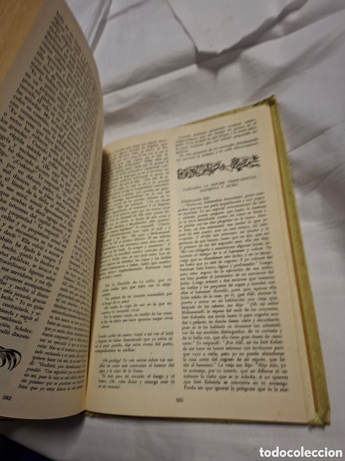 Libros de segunda mano: LAS MIL Y UNA NOCHES 2 VOLUMENES - Foto 6