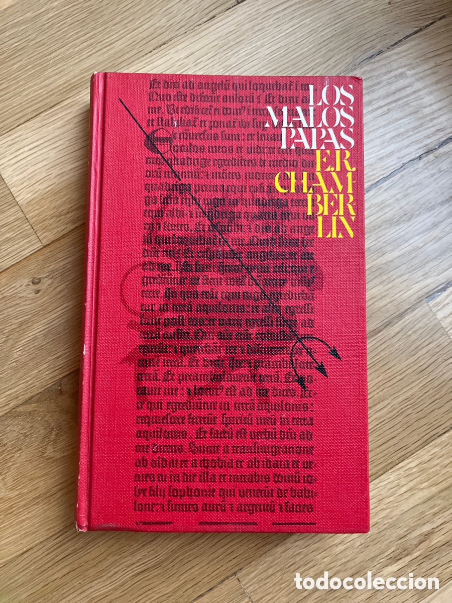 Libros de segunda mano: Los malos papas E.R. Chamberlin - Foto 1