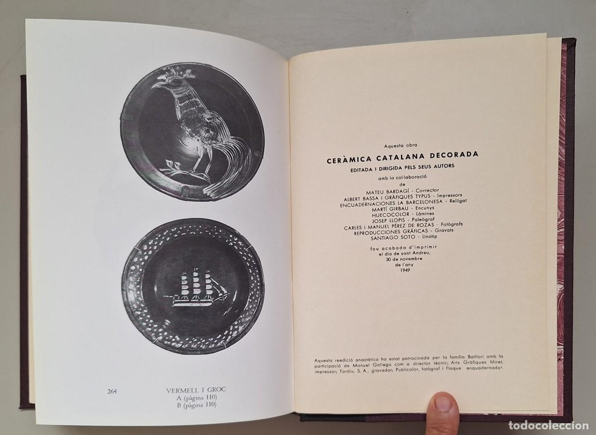 Libros de segunda mano: L.20.Ref. Cer&agrave;mica Catalana Decorada (en catal&agrave;) - Foto 5