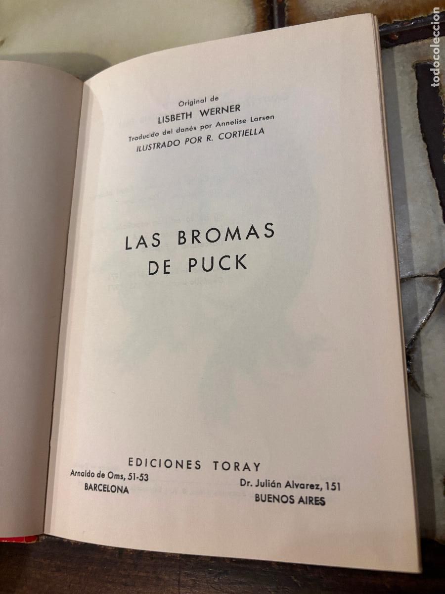Libros de segunda mano: Las bromas de Puck. Lisbeth Werner. PEDIDO M&Iacute;NIMO 5&euro; - Foto 3