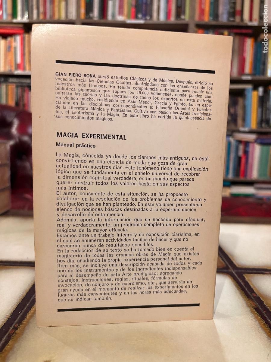 Libros de segunda mano: Magia experimental. Manual pr&aacute;ctico. Gian Piero Bona. - Foto 2