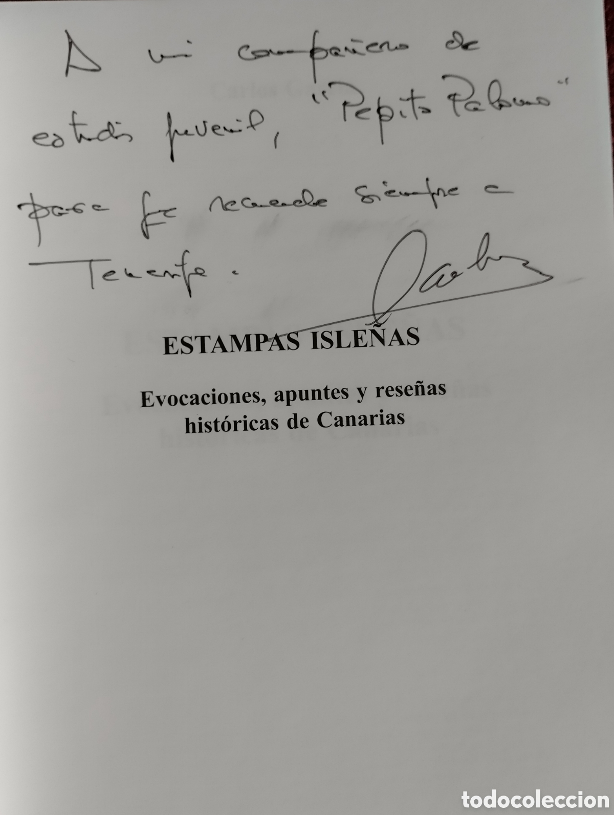 Libros de segunda mano: &rdquo;Estampas Isle&ntilde;as&rdquo;.Carlos Garc&iacute;a. - Foto 4