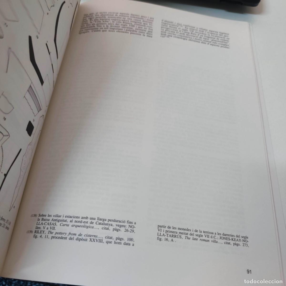 Libros de segunda mano: LA VIL.LA ROMANA DE VILAUBA (CAMOS) - Foto 6