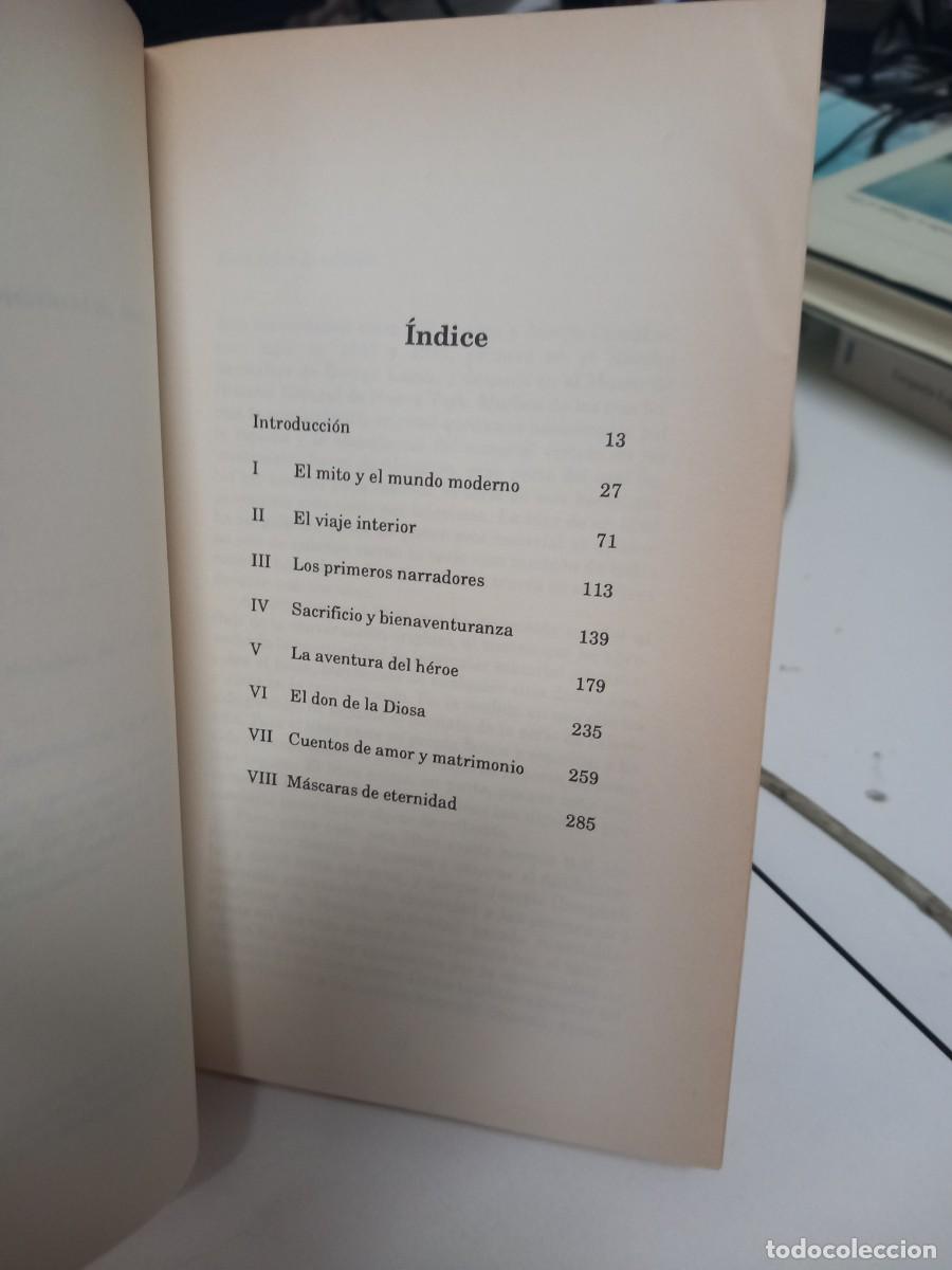 Libros de segunda mano: Joseph Campbell en dialogo con Bill Moyers. El poder del mito. Emece Ed., 1991. - Foto 3