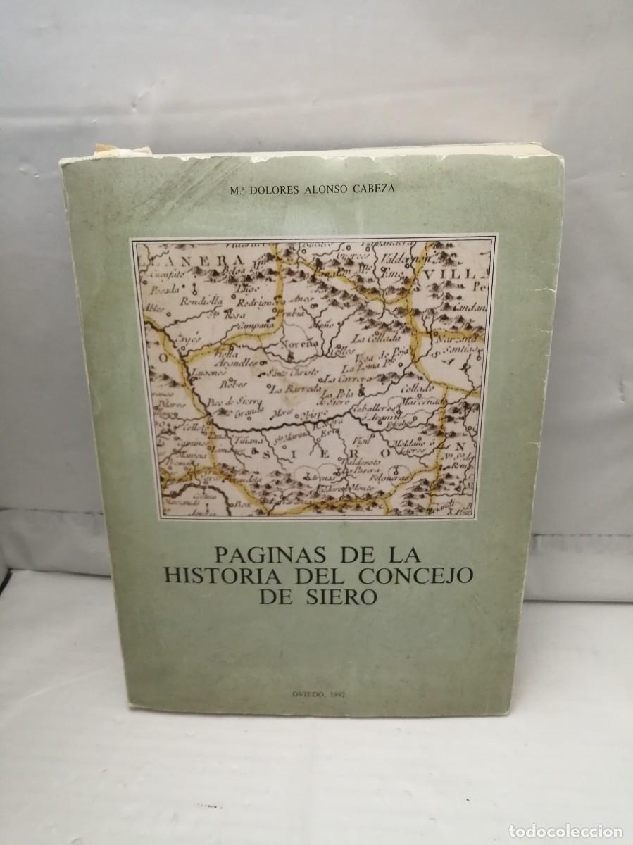Libros de segunda mano: P&aacute;ginas de la Historia del Concejo de Siero - Foto 1