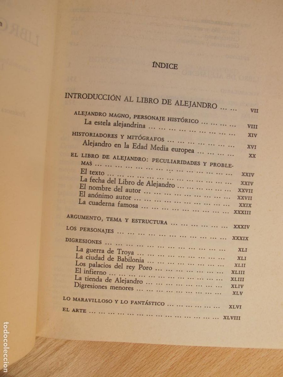 Libros de segunda mano: LIBRO DE ALEJANDRO .- AN&Oacute;NIMO MEDIEVAL ( VERSION DE ELENA CATENA ).- EDIT. CASTALIA . 1985 - Foto 2