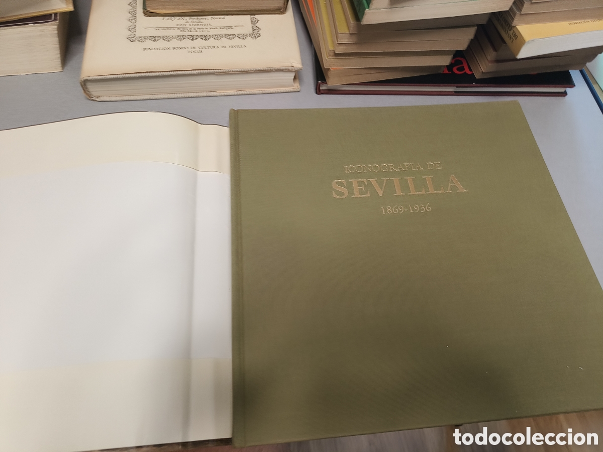 Libros de segunda mano: Iconograf&iacute;a de Sevilla 1869-1936- Focus. 1993. - Foto 2