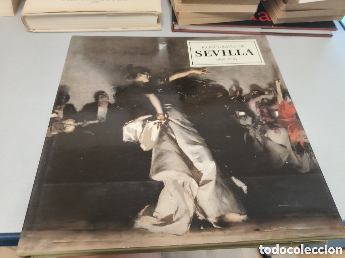 Libros de segunda mano: Iconograf&iacute;a de Sevilla 1869-1936- Focus. 1993. - Foto 1
