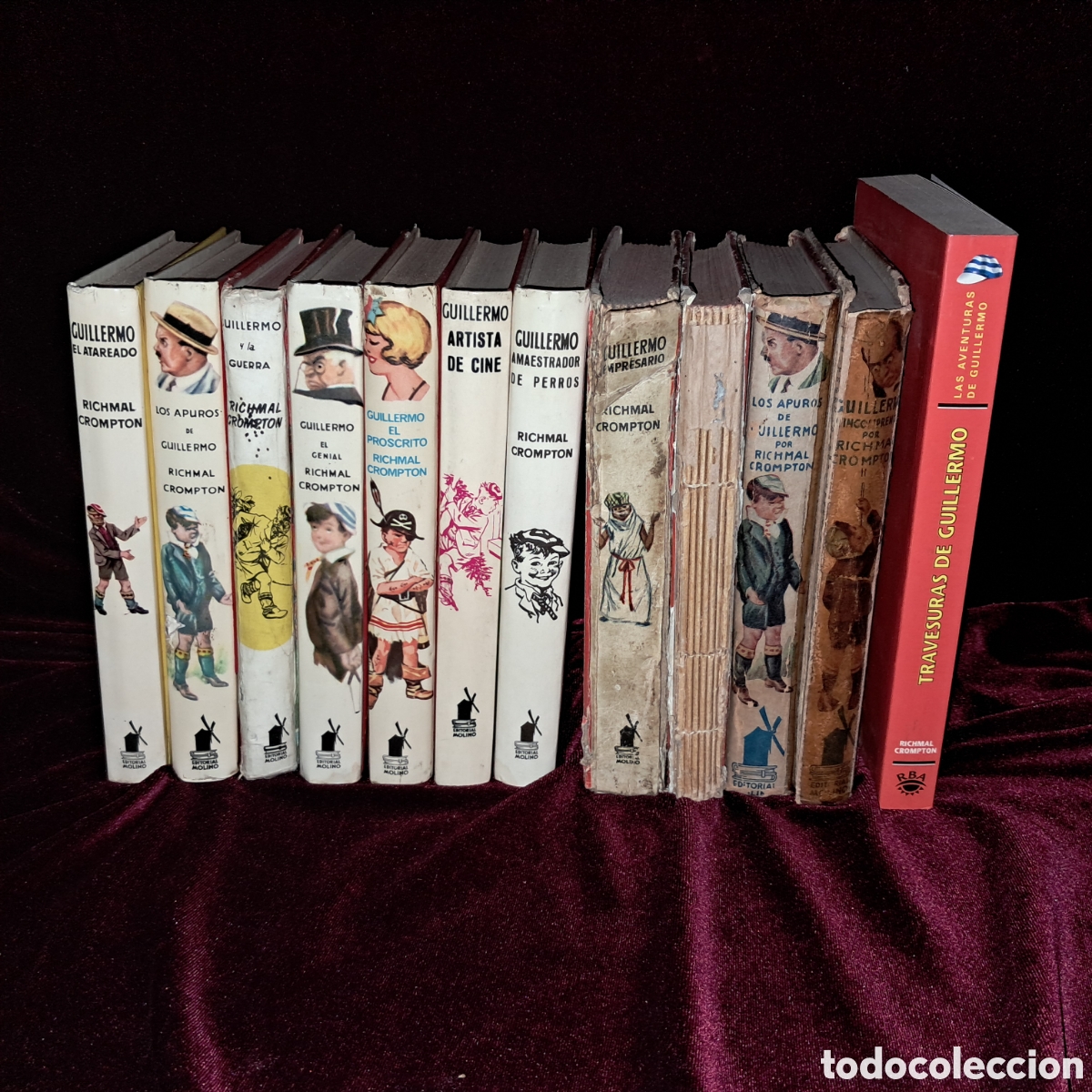 Libros de segunda mano: 12 LIBROS DE GUILLERMO. Richmal Crompton. Ed. Molino - Foto 3