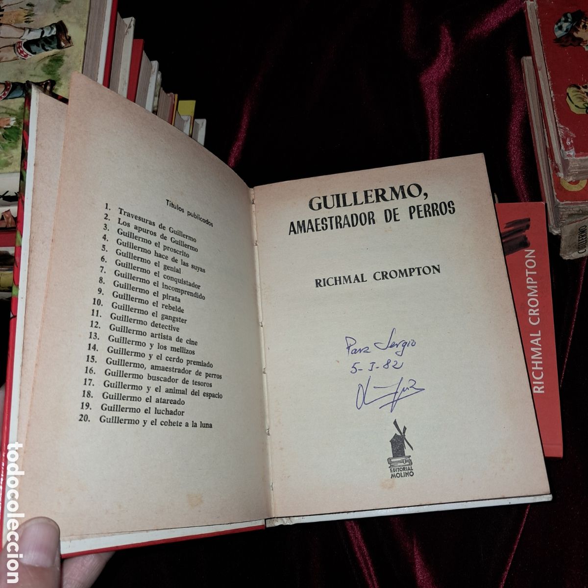 Libros de segunda mano: 12 LIBROS DE GUILLERMO. Richmal Crompton. Ed. Molino - Foto 9