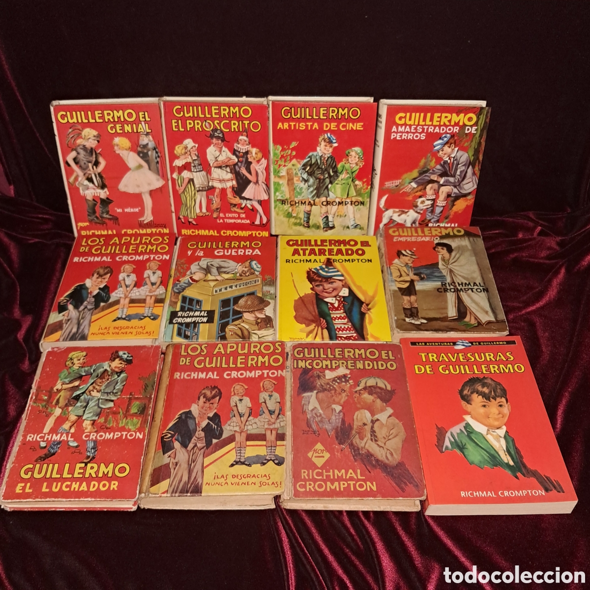 Libros de segunda mano: 12 LIBROS DE GUILLERMO. Richmal Crompton. Ed. Molino - Foto 1