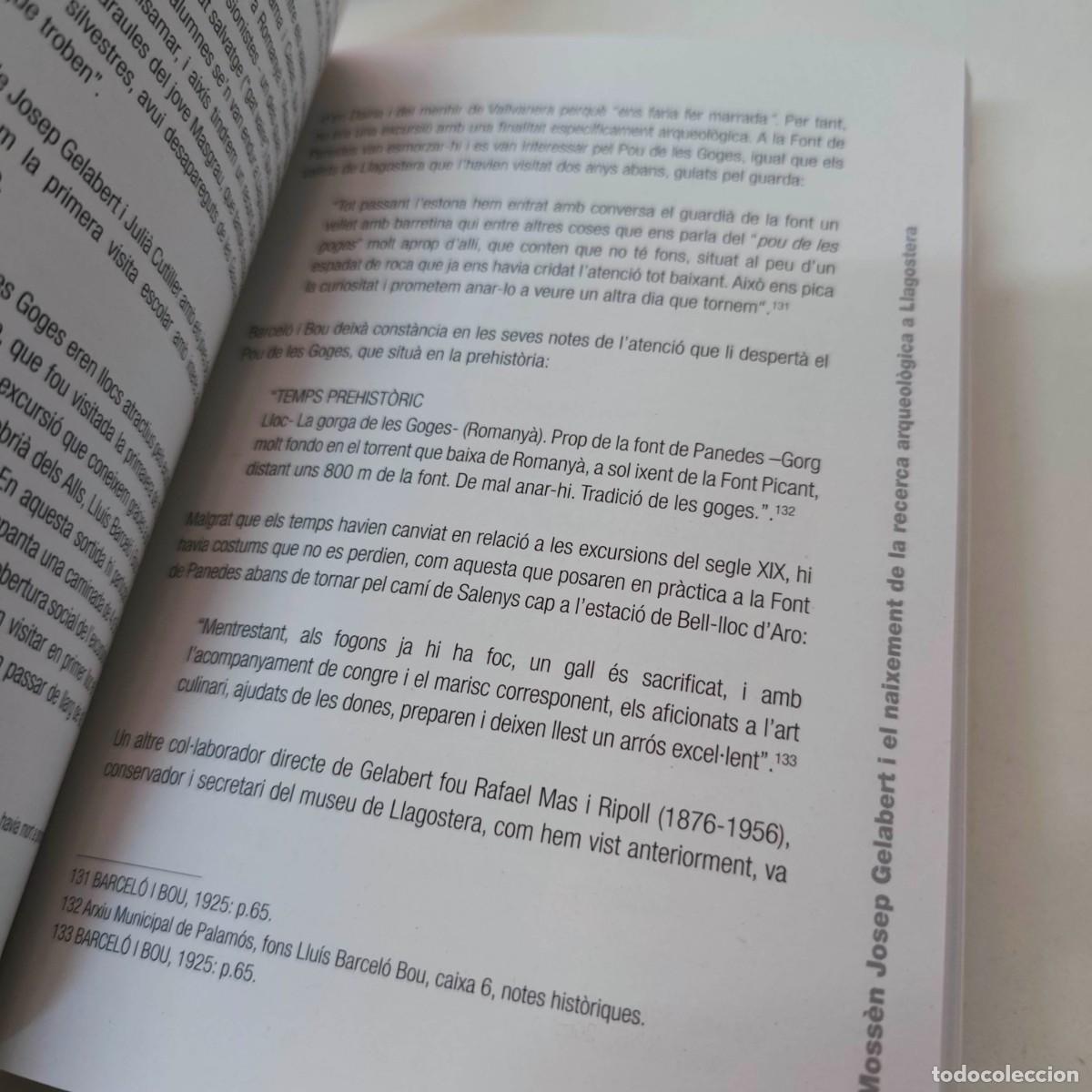 Libros de segunda mano: LA RECERCA ARQUEOL&Ograve;GICA A LLAGOSTERA. - Foto 7