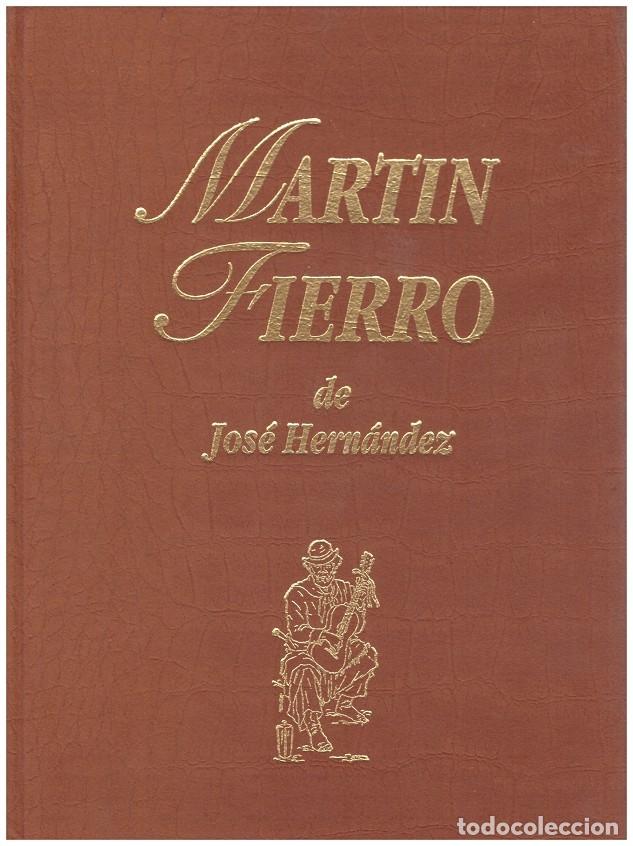 Libros de segunda mano: MARTIN FIERRO - Hern&aacute;ndez, Jos&eacute; - Ed. Oriente - Ilustrado por Eleodoro Ergasto Marenco - 1998
