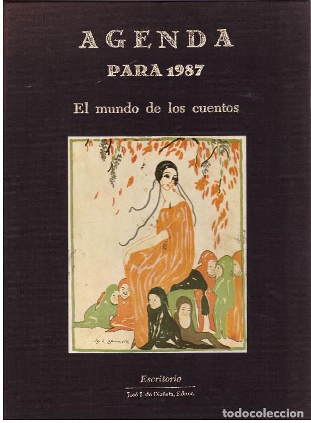 Gebrauchte B&uuml;cher: AGENDA para 1987 el MUNDO de los CUENTOS - AAVV. - Ed. Jos&eacute; J. De Ola&ntilde;eta - 1986, 1&ordf; Ed.
