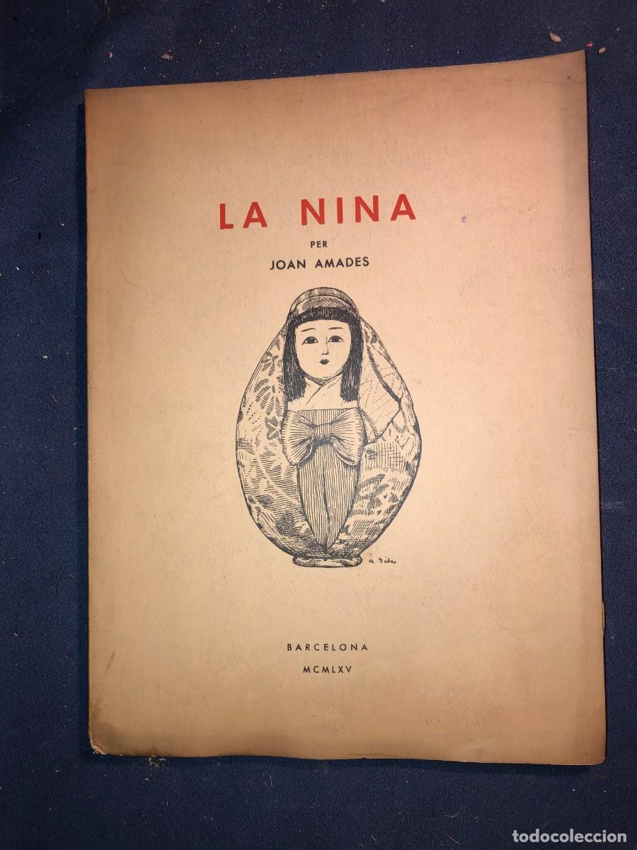 Libros de segunda mano: JOAN AMADES: - LA NINA - (1965) - Foto 1