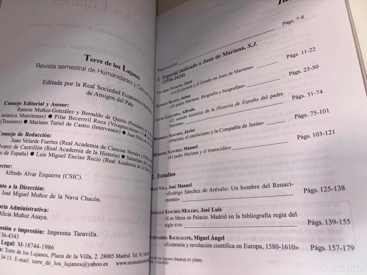 Libros de segunda mano: TORRE DE LOS LUJANES N&ordm; 65 - VVAA - 1986 - Foto 3