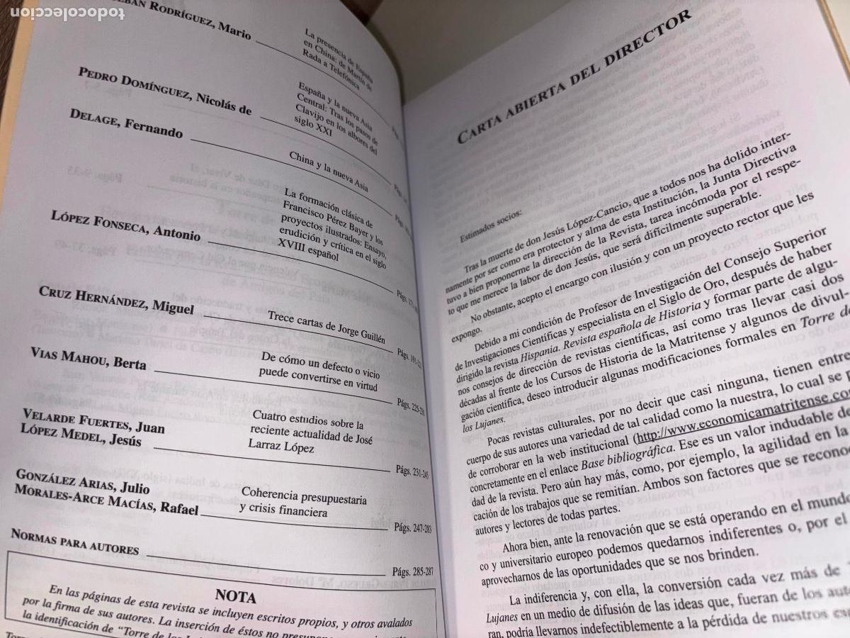 Libros de segunda mano: TORRE DE LOS LUJANES N&ordm; 63 - VVAA - 1986 - Foto 3