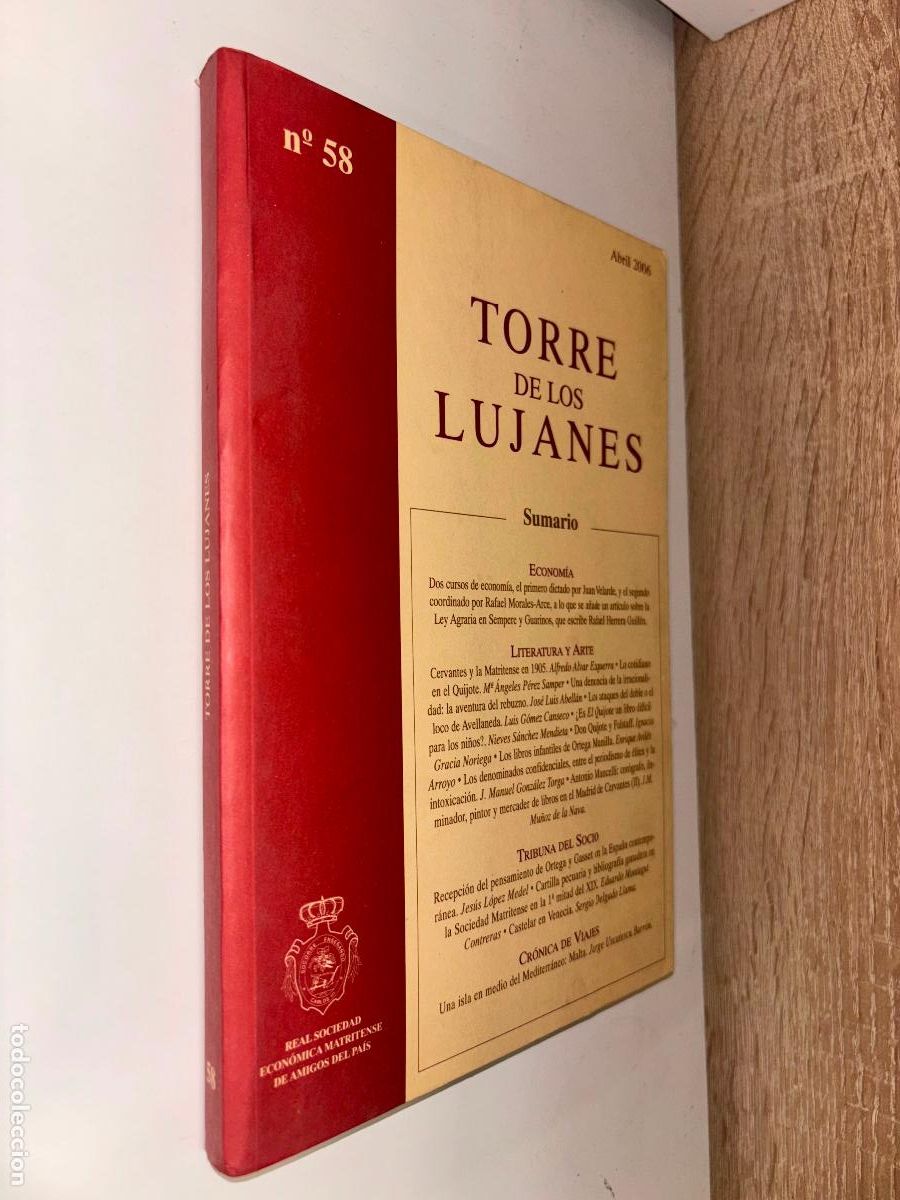 Libros de segunda mano: TORRE DE LOS LUJANES N&ordm; 58 - VVAA - 1986 - Foto 1