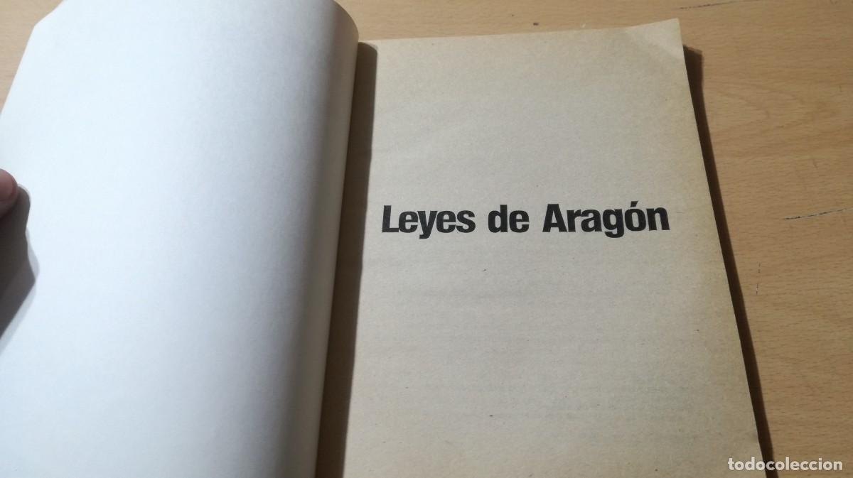 Libros de segunda mano: LEYES DE ARAGON / / AM-66 / LOS LIBROS DE EL DIA / ARAGON - Foto 4