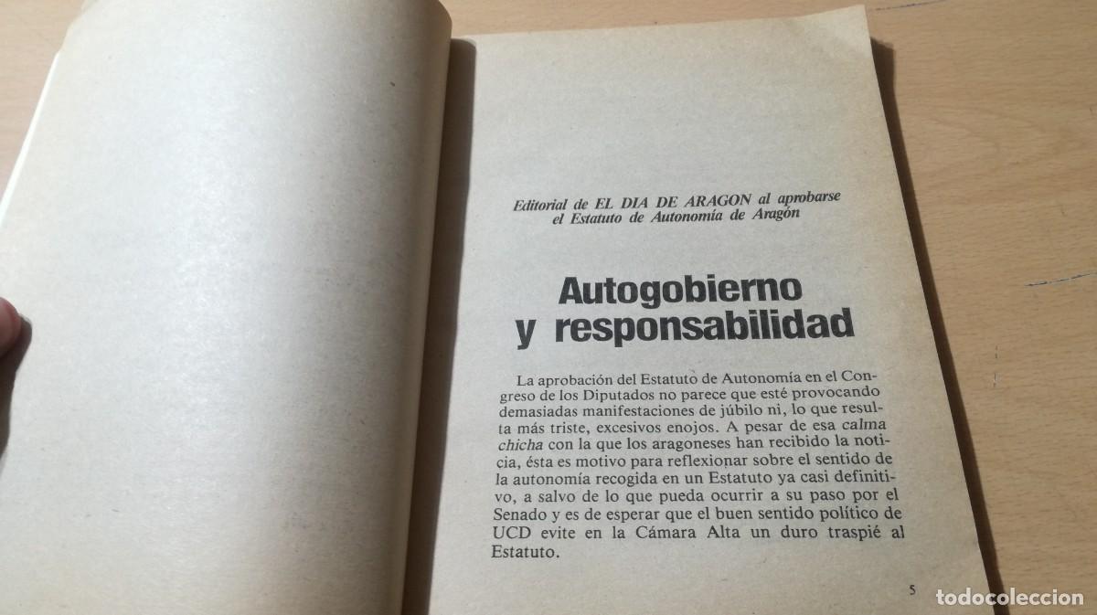 Libros de segunda mano: LEYES DE ARAGON / / AM-66 / LOS LIBROS DE EL DIA / ARAGON - Foto 6